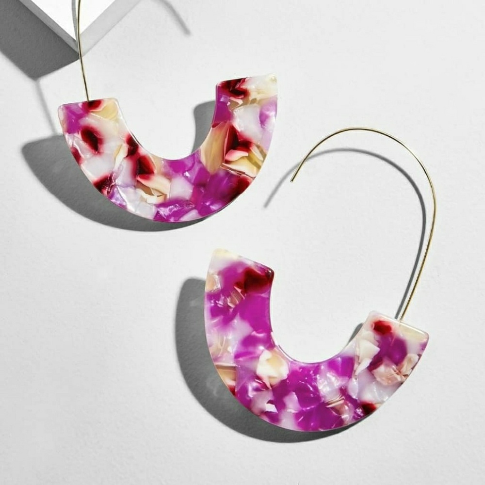 Beautiful Hoop Earrings Art
